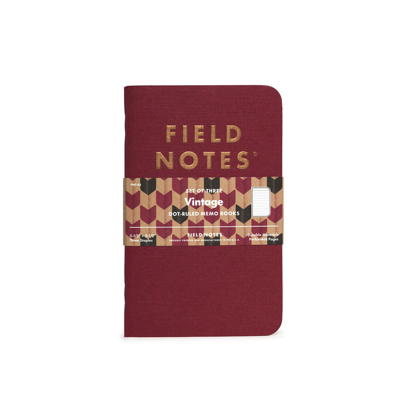 Field Notes The Vintage Edition