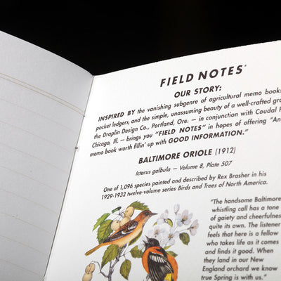 Field Notes - The Birds and Trees of North America Pack A