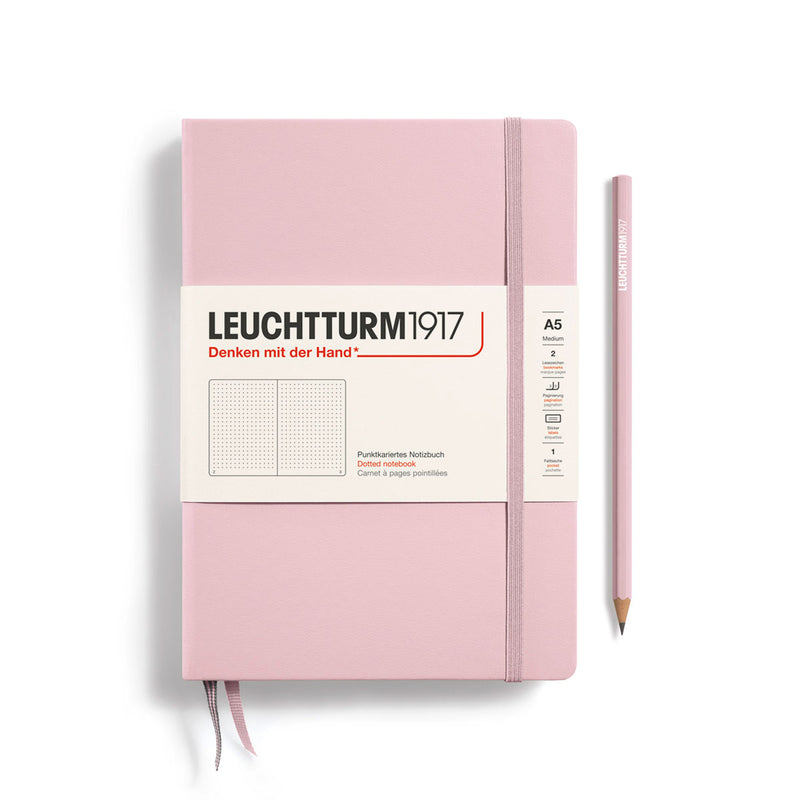 Leuchtturm A5 Hard Cover Notebook Powder Dot Grid