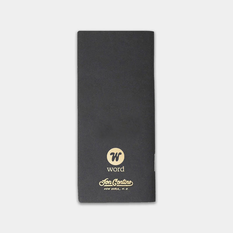 Word Notebooks - Standard Memorandum 2025 Limited Edition